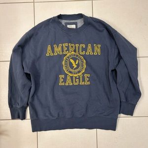 American Eagle Outfitters | Sweaters | Ae Super Soft Fleece Oversized Vintage  Crew Neck Sweatshirt | Poshmark